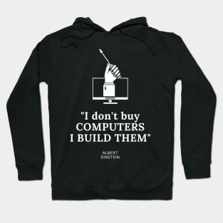 calming pc builder Hoodie